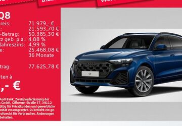 Audi Q8 30.779 km 71.581 &euro; Eching 85386