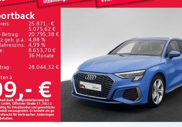 Audi A3 16.659 km 24.564 &euro; Eching 85386