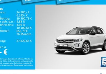 VW T-Roc 41.813 km 24.980 &euro; Ottobrunn 85521
