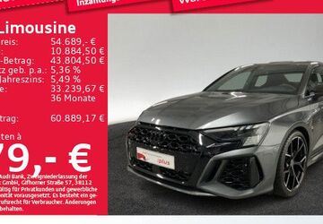 Audi RS3 32.227 km 54.689 &euro; München 81825