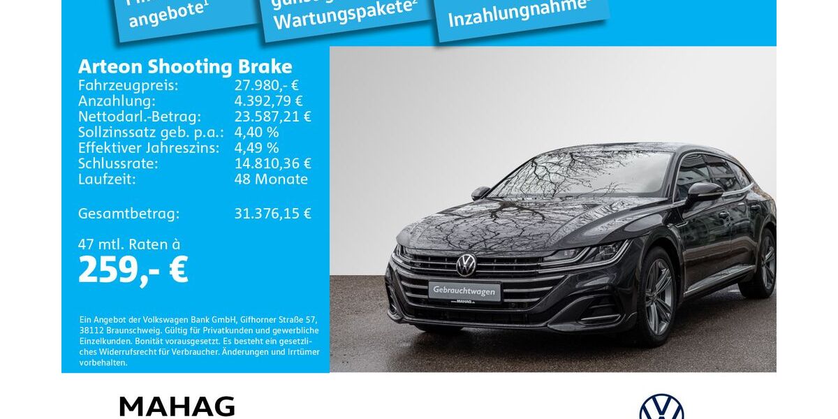 VW Arteon 75.114 km 27.980 &euro; Ottobrunn 85521