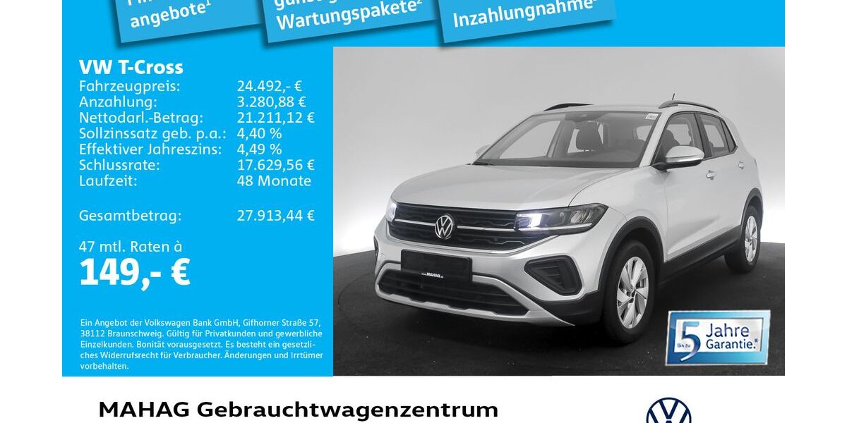 VW T-Cross 5.699 km 23.485 &euro; München 80935