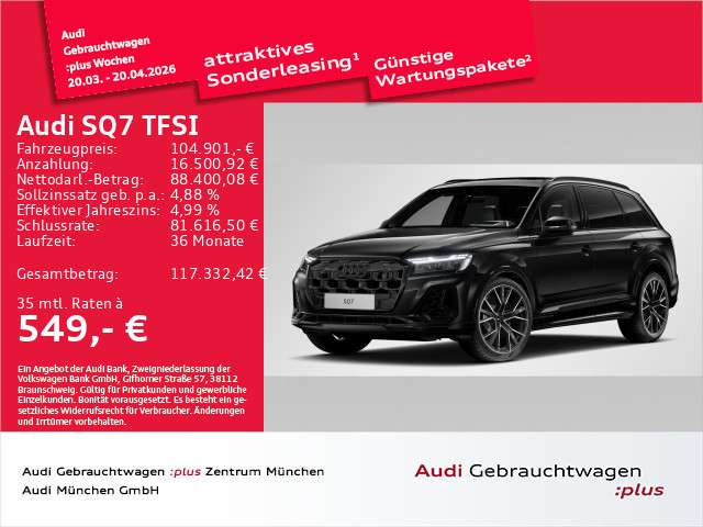 Audi SQ7 15.578 km 104.901 &euro; Eching 85386