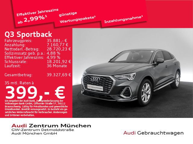 Audi Q3 36.589 km 34.982 &euro; München 80935
