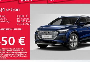 Audi Q4 e-tron 16.488 km 46.759 &euro; Eching 85386