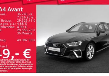 Audi A4 44.496 km 35.964 &euro; München 80935