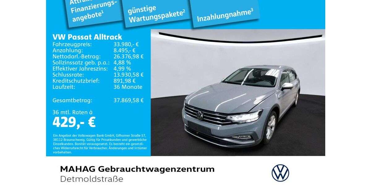 VW Passat Alltrack 27.843 km 33.980 &euro; München 80935
