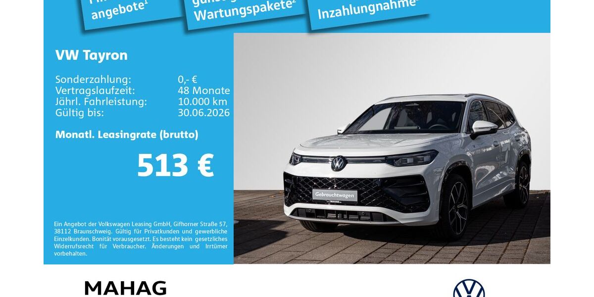 VW Tayron 8.046 km 50.982 &euro; Ottobrunn 85521