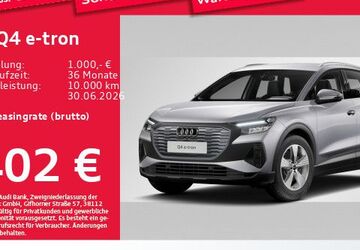 Audi Q4 e-tron 9.480 km 41.423 &euro; Eching 85386