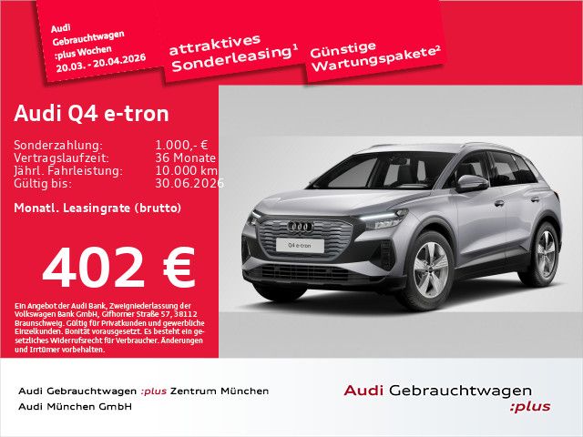 Audi Q4 e-tron 9.480 km 41.932 &euro; Eching 85386