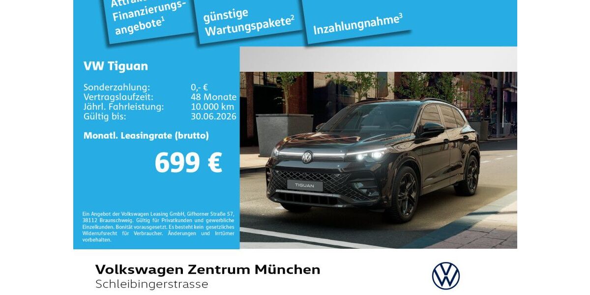 VW Tiguan 3.000 km 59.260 &euro; München 81669