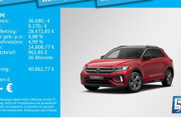 VW T-Roc 4.872 km 36.680 &euro; München 80687