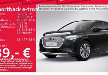 Audi Q4 e-tron 27.868 km 32.899 &euro; München 80935