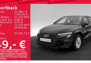 Audi A3 56.851 km 22.986 &euro; München 80935