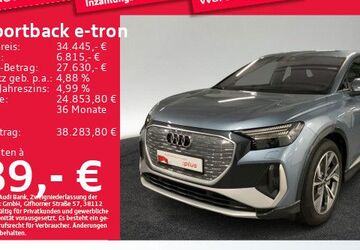 Audi Q4 e-tron 11.648 km 34.445 &euro; München 81825
