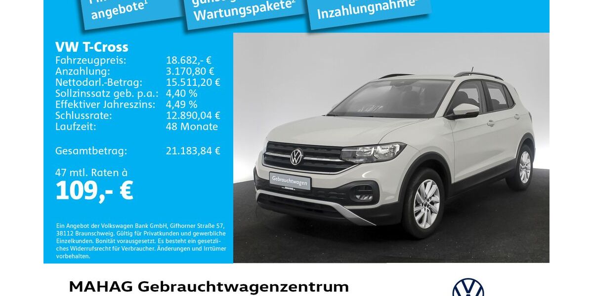 VW T-Cross 28.886 km 18.483 &euro; München 80935