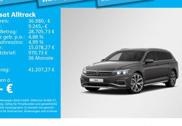 VW Passat Alltrack 40.202 km 36.980 &euro; München 80687