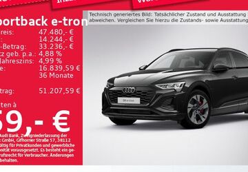 Audi Q8 e-tron 67.109 km 46.952 &euro; München 81825