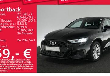 Audi A3 36.450 km 22.149 &euro; München 80935