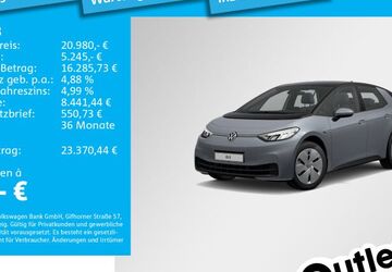 VW ID.3 39.703 km 20.980 &euro; Dachau 85221