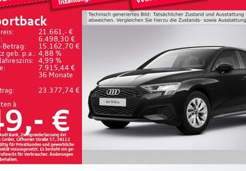Audi A3 75.032 km 21.661 &euro; Eching 85386